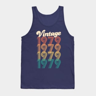 40th Birthday Gift - Vintage 1979 T-Shirt Classic Women Men Tank Top